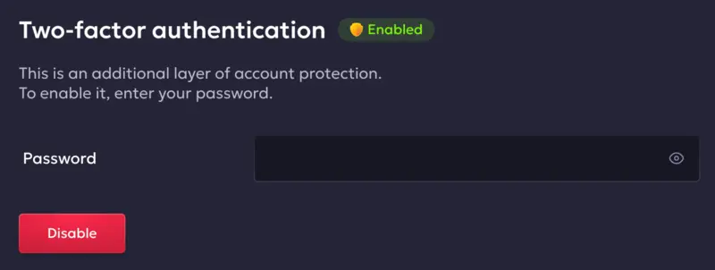 Two-factor-authentication